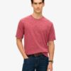 Τ-shirt με υπερβαμμένο ύφασμα Slub Marl