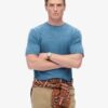 Τ-shirt με υπερβαμμένο ύφασμα Slub Marl