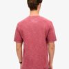 Τ-shirt με υπερβαμμένο ύφασμα Slub Marl