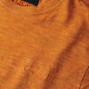 Τ-shirt με υπερβαμμένο ύφασμα Slub Marl