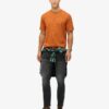 Τ-shirt με υπερβαμμένο ύφασμα Slub Marl