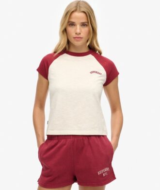 T-shirt Raglan με λογότυπο Essential από Organic Cotton