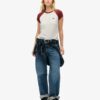 T-shirt Raglan με λογότυπο Essential από Organic Cotton T-shirt Raglan με λογότυπο Essential από Organic Cotton