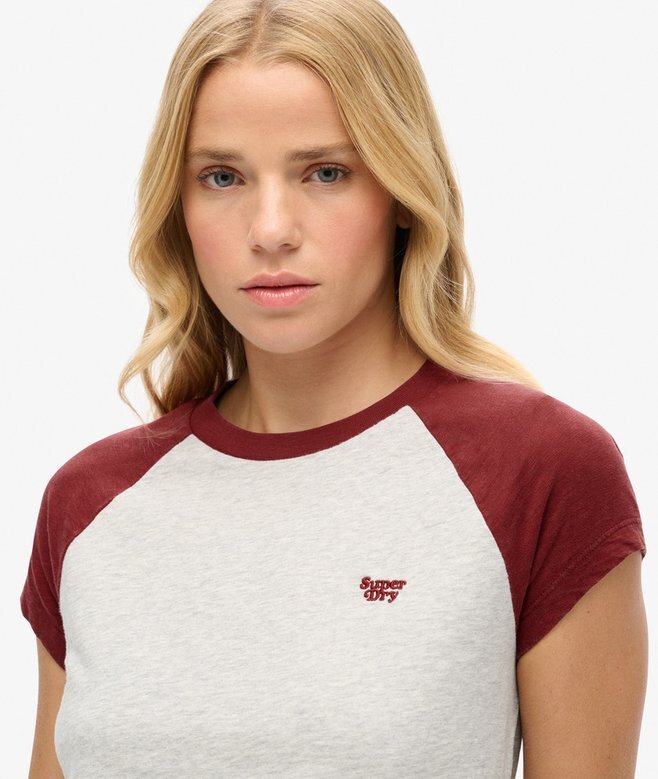 T-shirt Raglan με λογότυπο Essential από Organic Cotton T-shirt Raglan με λογότυπο Essential από Organic Cotton