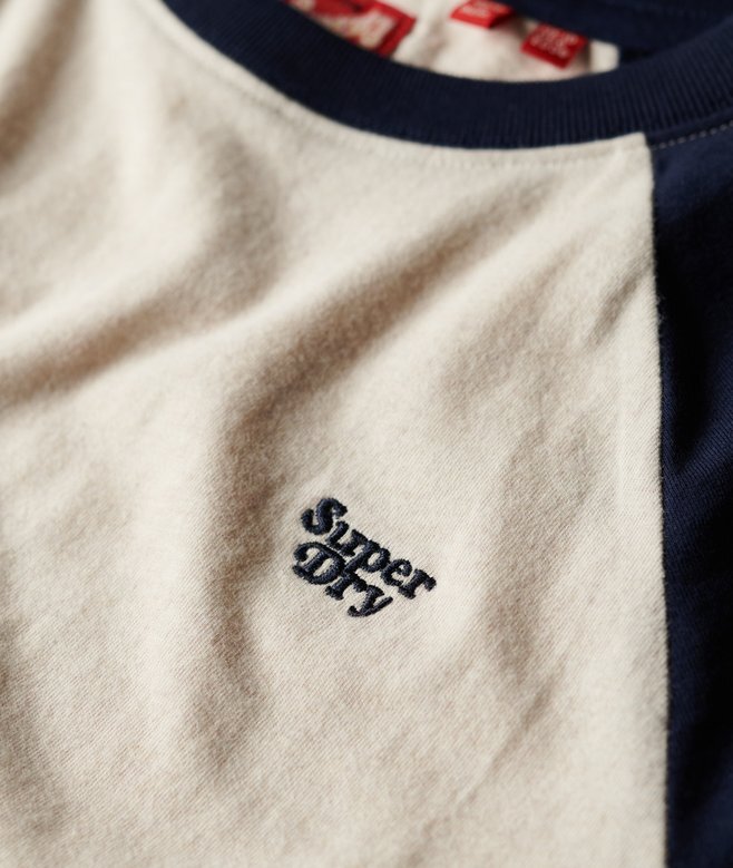 T-shirt Raglan με λογότυπο Essential από Organic Cotton T-shirt Raglan με λογότυπο Essential από Organic Cotton
