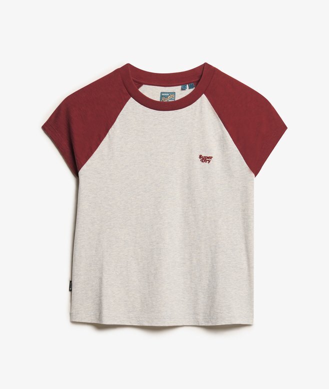 T-shirt Raglan με λογότυπο Essential από Organic Cotton T-shirt Raglan με λογότυπο Essential από Organic Cotton