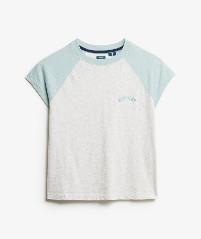 T-shirt Raglan με λογότυπο Essential από Organic Cotton T-shirt Raglan με λογότυπο Essential από Organic Cotton