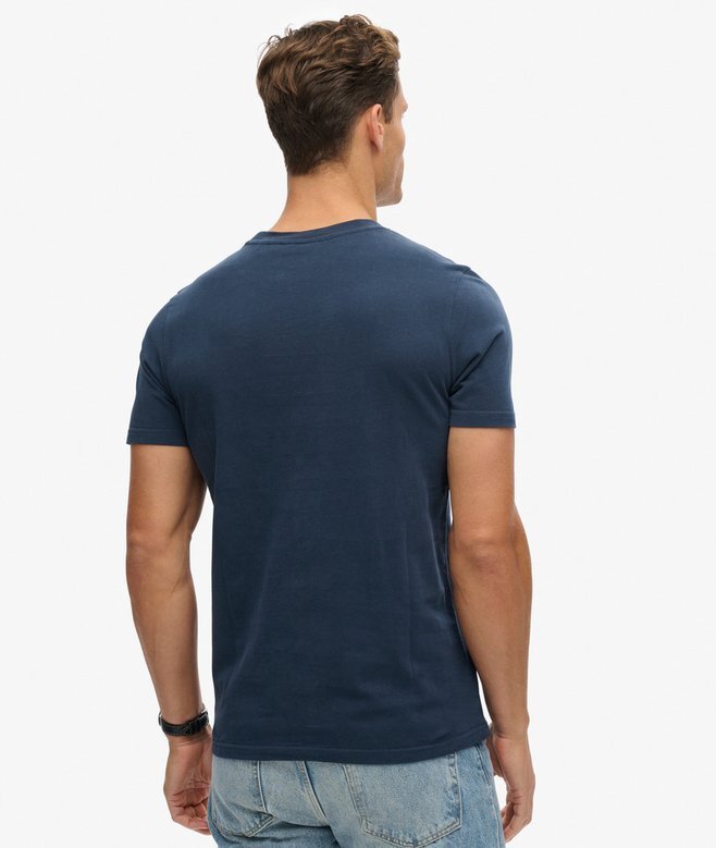 T-shirt Terrain με ριγέ λογότυπο T-shirt Terrain με ριγέ λογότυπο
