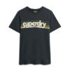 T-shirt Terrain με ριγέ λογότυπο T-shirt Terrain με ριγέ λογότυπο