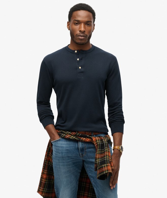 The Merchant Store – Jersey Henley Top The Merchant Store – Jersey Henley Top