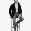The Merchant Store – Μπουφάν Moleskin Pea Coat The Merchant Store – Μπουφάν Moleskin Pea Coat