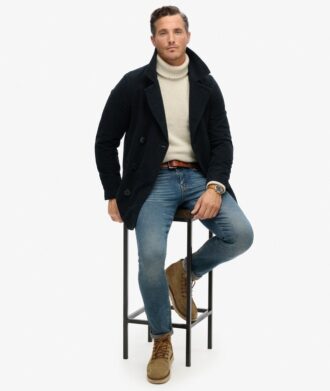 The Merchant Store – Μπουφάν Moleskin Pea Coat The Merchant Store – Μπουφάν Moleskin Pea Coat