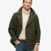 The Merchant Store – Παλτό Pea Coat από μείγμα μαλλιού