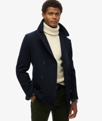 The Merchant Store – Παλτό Pea Coat από μείγμα μαλλιού The Merchant Store – Παλτό Pea Coat από μείγμα μαλλιού