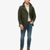 The Merchant Store – Παλτό Pea Coat από μείγμα μαλλιού