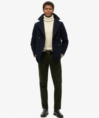 The Merchant Store – Παλτό Pea Coat από μείγμα μαλλιού The Merchant Store – Παλτό Pea Coat από μείγμα μαλλιού
