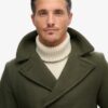 The Merchant Store – Παλτό Pea Coat από μείγμα μαλλιού