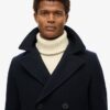 The Merchant Store – Παλτό Pea Coat από μείγμα μαλλιού