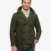The Merchant Store – Παλτό Pea Coat από μείγμα μαλλιού