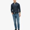 The Merchant Store – Πουκάμισο Henley Indigo