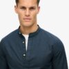 The Merchant Store – Πουκάμισο Henley Indigo