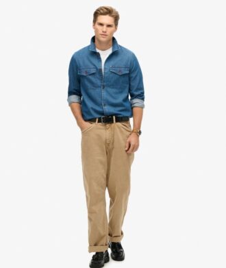 The Merchant Store – Πουκάμισο Indigo