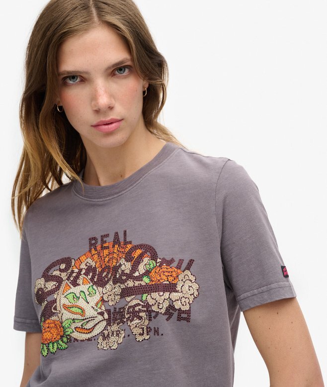 Tokyo Vintage Logo Graphic Relaxed T-shirt Tokyo Vintage Logo Graphic Relaxed T-shirt