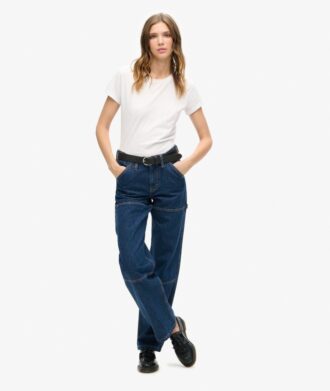 Τζιν Carpenter με μεσαίο ύψος μέσης από Organic Cotton Τζιν Carpenter με μεσαίο ύψος μέσης από Organic Cotton