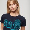 Varsity Flocked Fitted T-Shirt Varsity Flocked Fitted T-Shirt