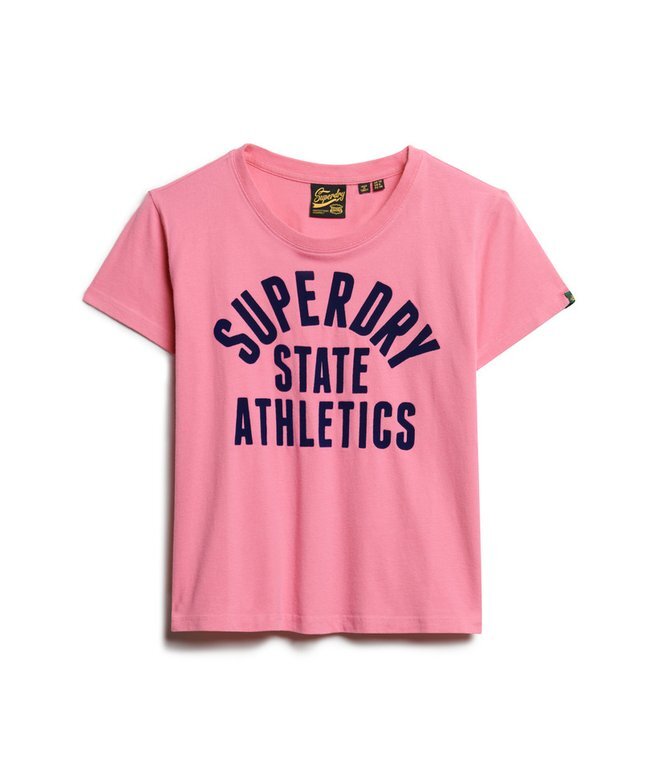Varsity Flocked Fitted T-Shirt Varsity Flocked Fitted T-Shirt