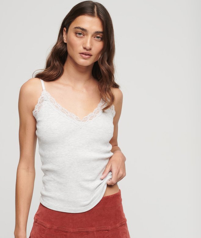 Βασική μπλούζα με δαντέλα από Organic Cotton Βασική μπλούζα με δαντέλα από Organic Cotton