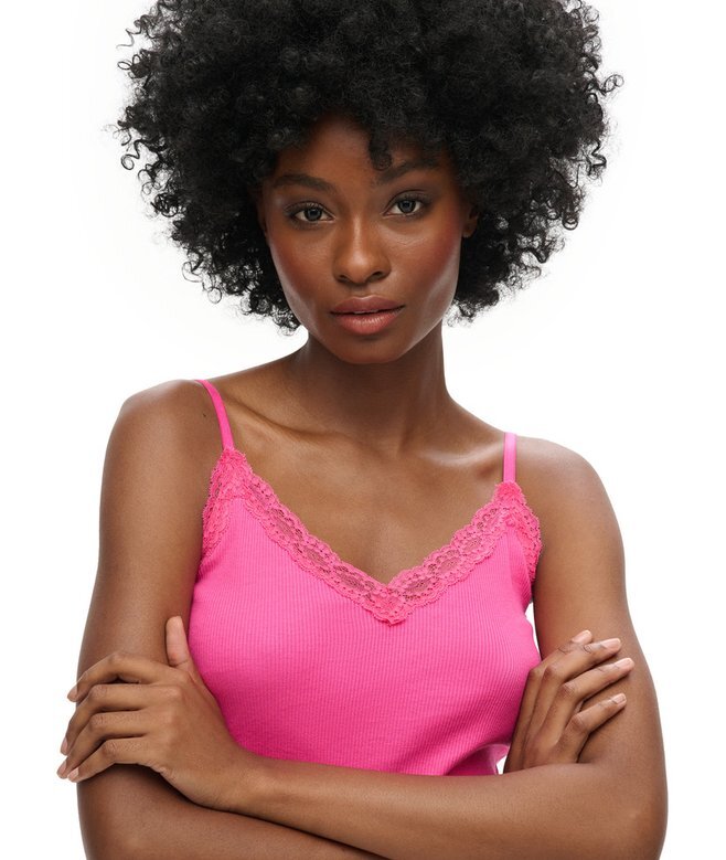 Βασική μπλούζα με δαντέλα από Organic Cotton Βασική μπλούζα με δαντέλα από Organic Cotton