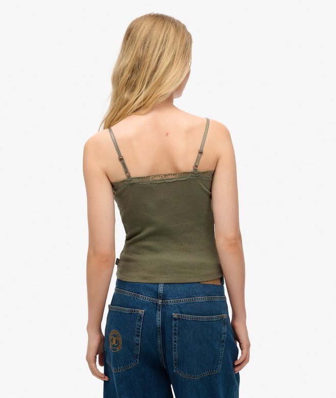 Βασική μπλούζα με δαντέλα από Organic Cotton Βασική μπλούζα με δαντέλα από Organic Cotton