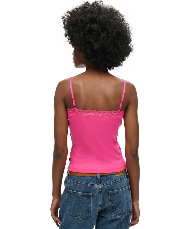 Βασική μπλούζα με δαντέλα από Organic Cotton Βασική μπλούζα με δαντέλα από Organic Cotton