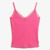 Βασική μπλούζα με δαντέλα από Organic Cotton Βασική μπλούζα με δαντέλα από Organic Cotton