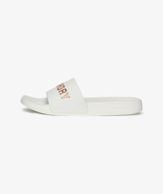 Vegan Logo Pool Sliders