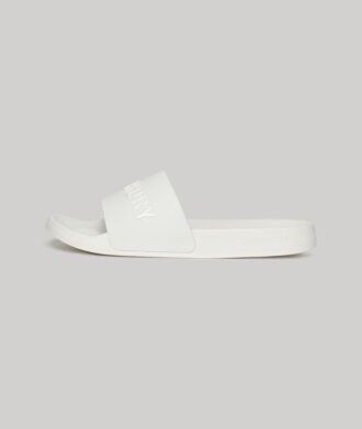 Vegan Logo Pool Sliders