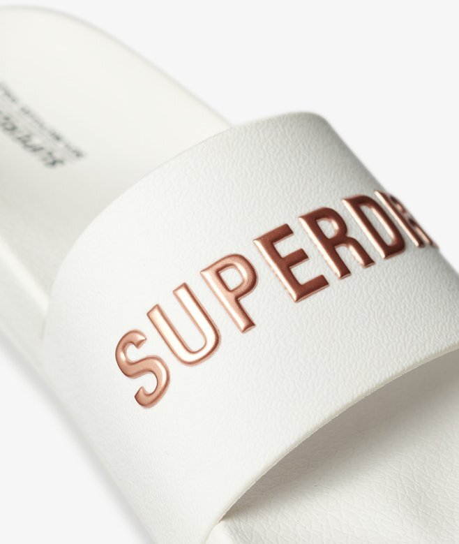 Vegan Logo Pool Sliders Vegan Logo Pool Sliders
