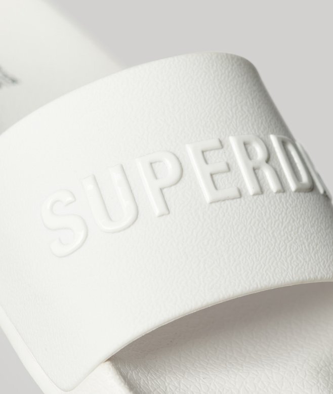 Vegan Logo Pool Sliders Vegan Logo Pool Sliders