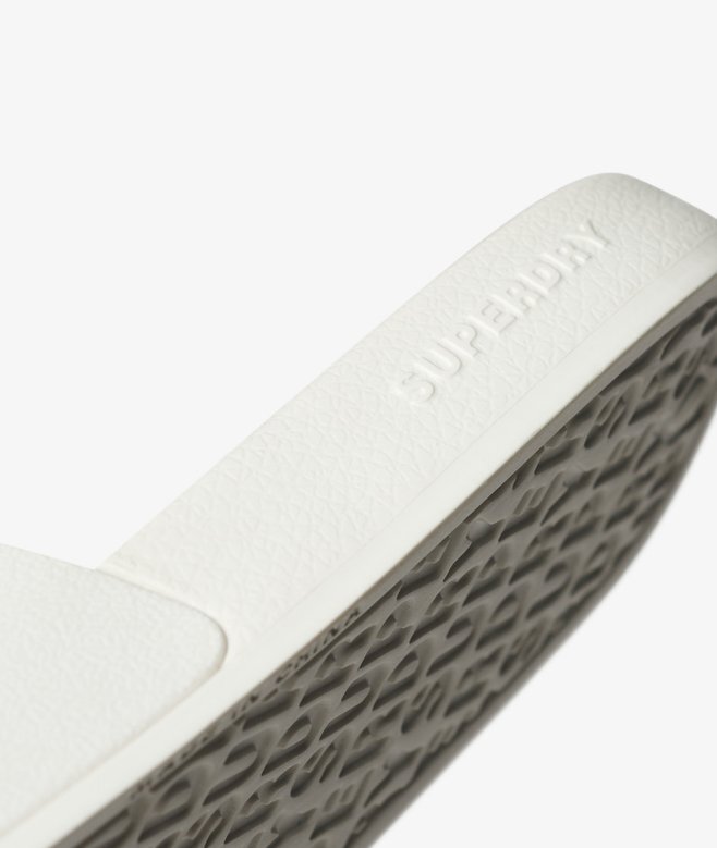 Vegan Logo Pool Sliders Vegan Logo Pool Sliders