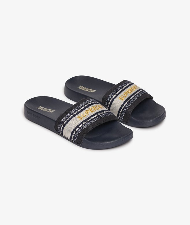 Vegan Webbing Pool Sliders Vegan Webbing Pool Sliders