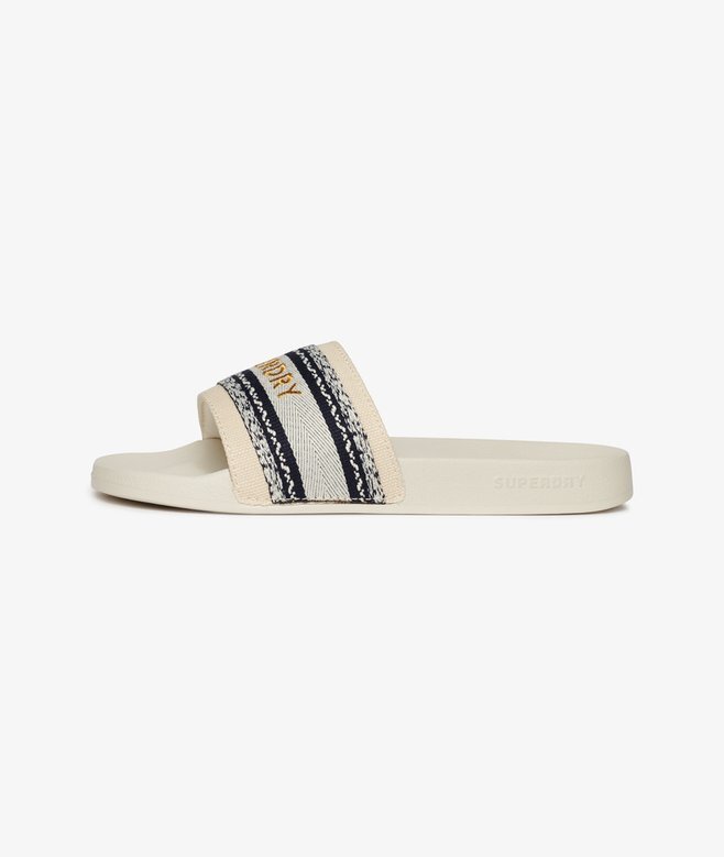 Vegan Webbing Pool Sliders Vegan Webbing Pool Sliders