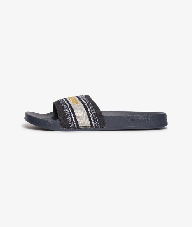 Vegan Webbing Pool Sliders Vegan Webbing Pool Sliders