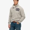 Vintage Athletic Half Button Φούτερ