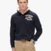Vintage Athletic Half Button Φούτερ