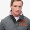 Vintage Athletic Half Button Φούτερ