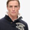 Vintage Athletic Half Button Φούτερ