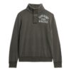 Vintage Athletic Half Button Φούτερ