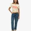 Vintage Logo Neon Fitted T-Shirt