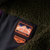 Vintage Retro Half Zip Fleece Jumper